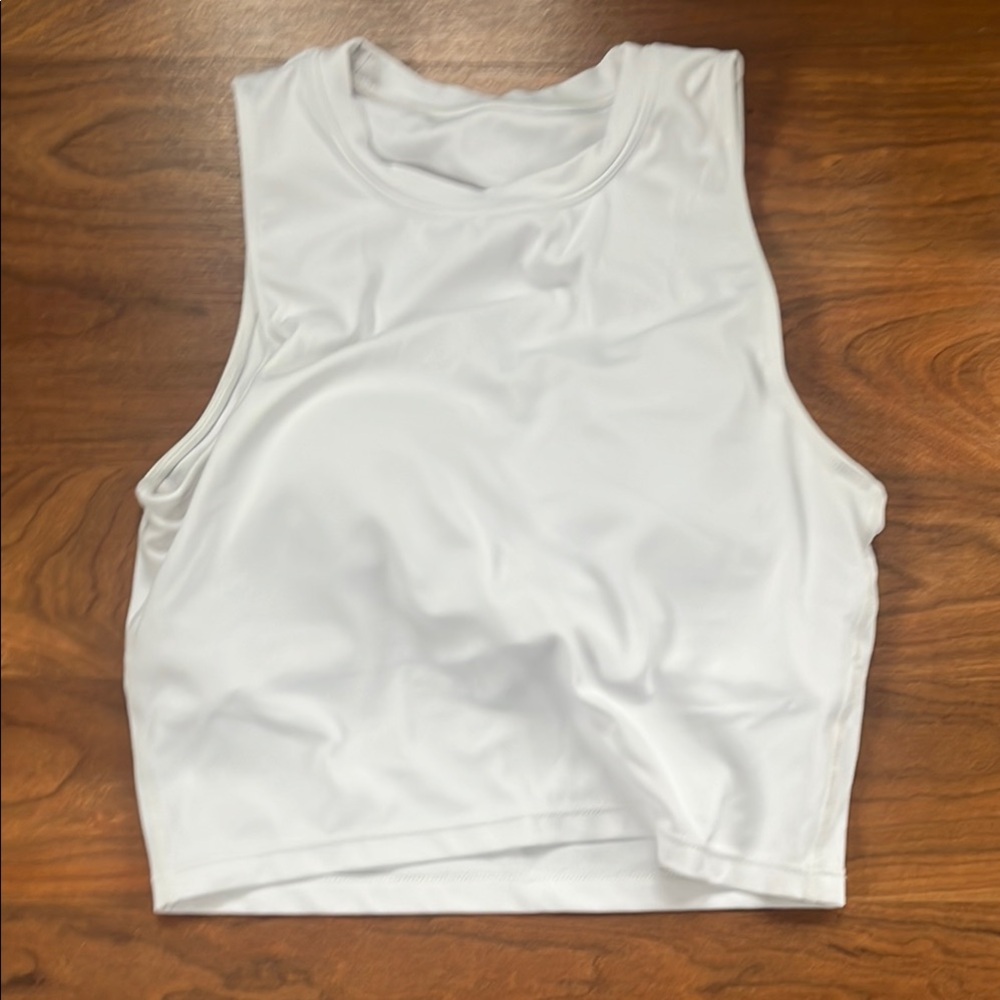 White Sleeveless Women's Top